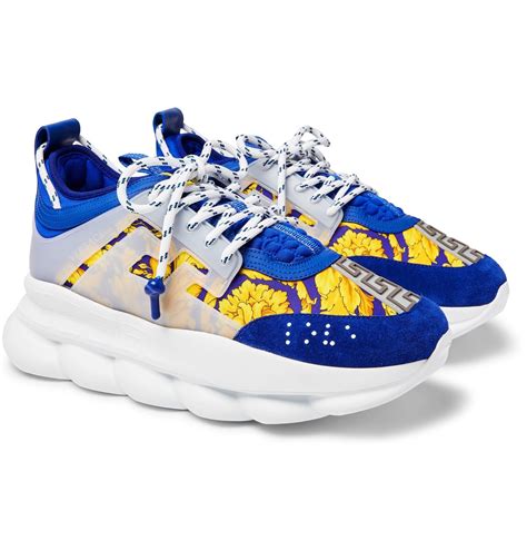 mens versace chain reaction sneakers|cheap versace chain reaction sneakers.